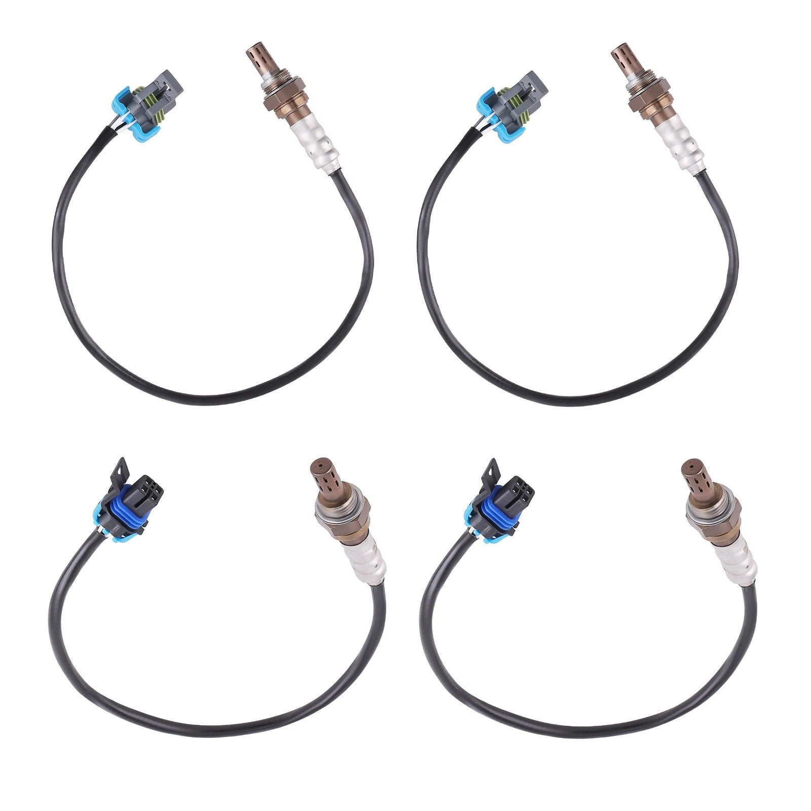4X O2 Oxygen Sensor for GMC Sierra 1500 Classic 5.3L V8 (2007)