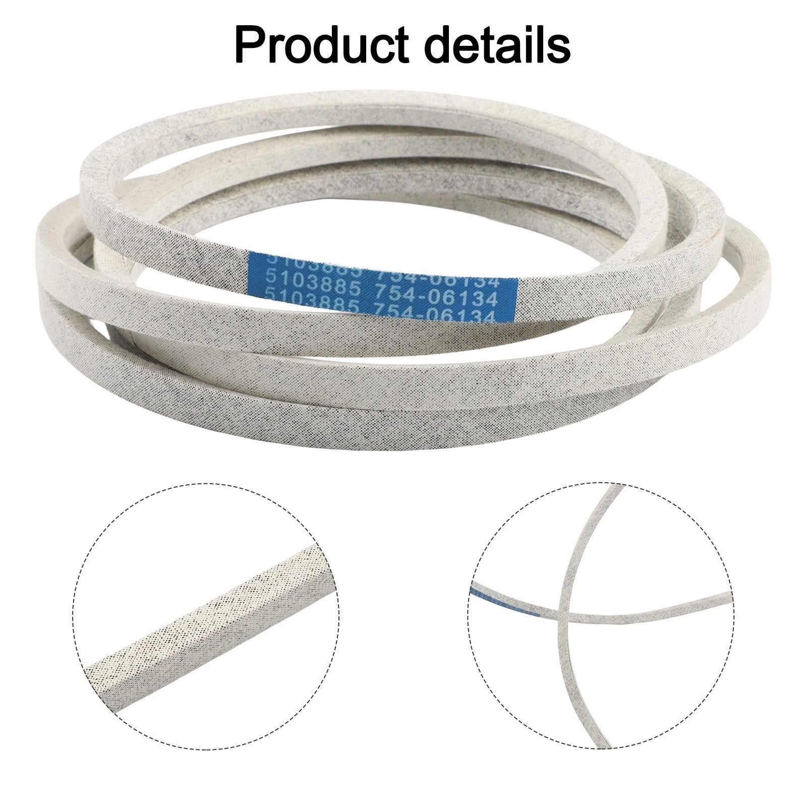 Lawn Mower Belt for IS600, ISX800 (Aramid Construction)