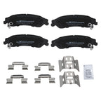 Set of 4 Rear Ceramic Brake Pads for Oldsmobile Bravada/GMC Jimmy/Sonoma (D729 P-729)