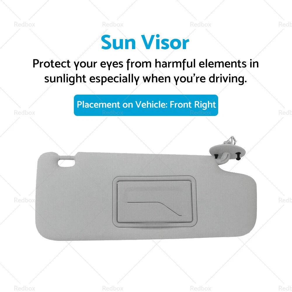 Sun Visor Right Side for Holden Barina TM (2011–2018) 95327507