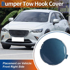 Tow Hook Cover for Mazda (No.D10J50A11A) (Deep Blue)