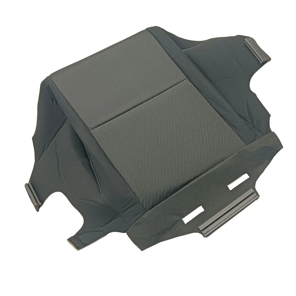 Drivers Seat Bottom Cover for Silverado Sierra (2007–2009) Black Cloth