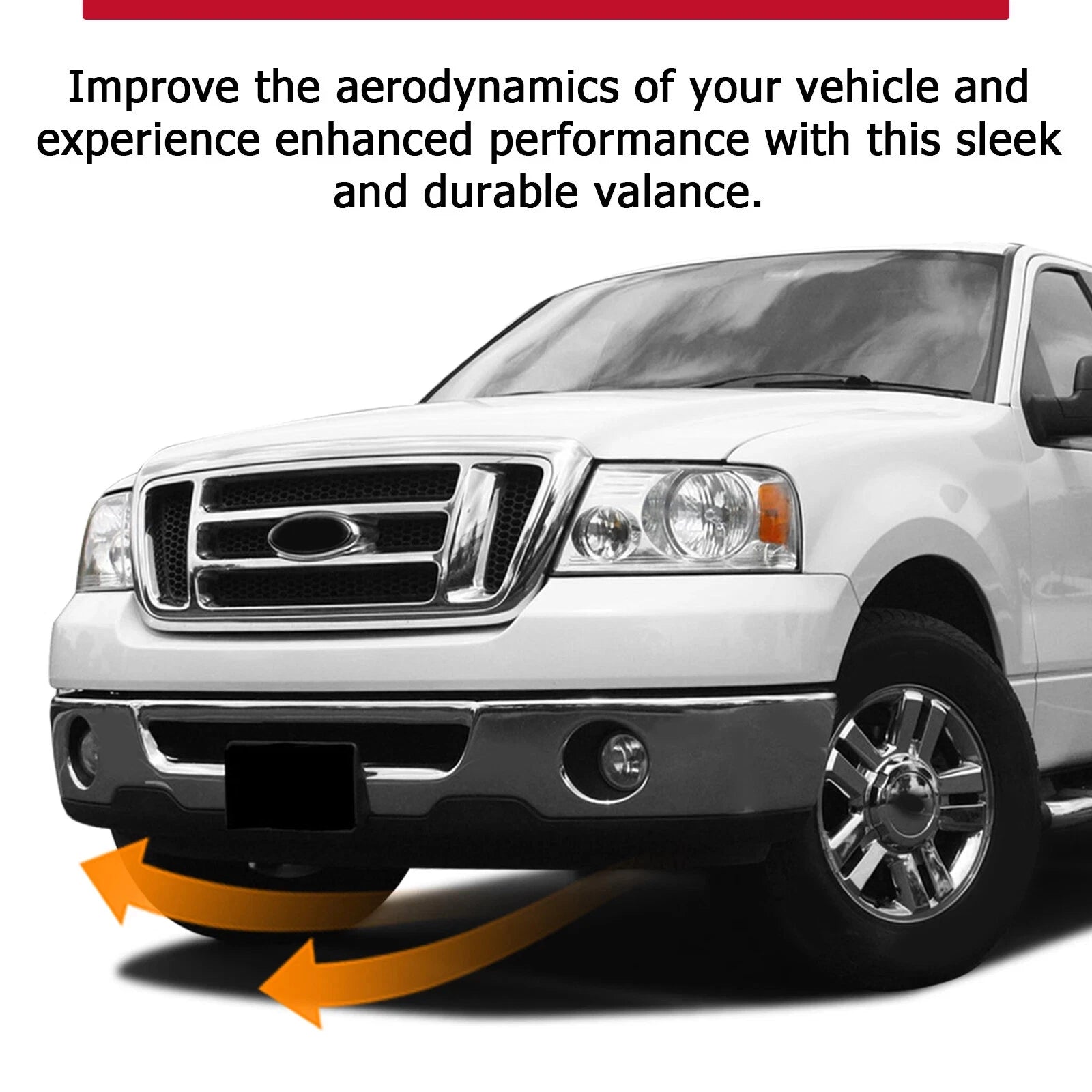 Front Bumper Lower Valance for Ford F-150 (2006–2008) RWD 2WD