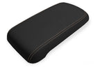 Leather Console Lid Armrest Cover for Chevrolet Colorado (2015–2022) Beige Stitch