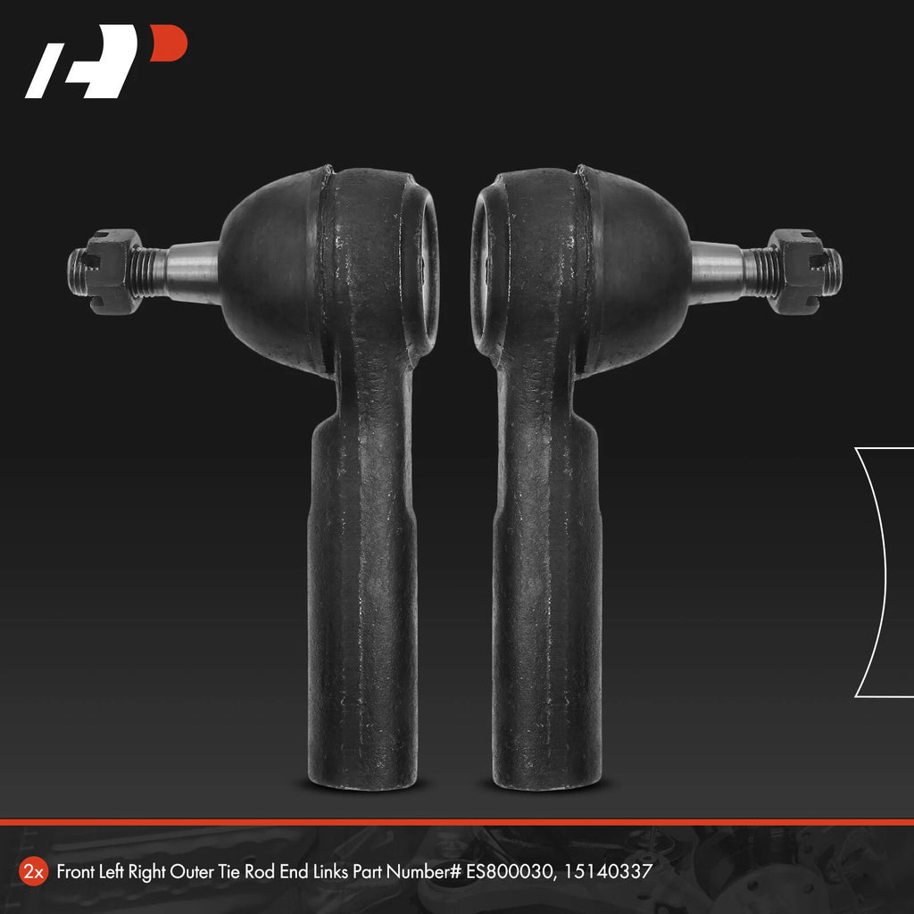 2X Front Outer Tie Rod for Chevy Equinox HHR Pontiac Saturn (2005–2009)