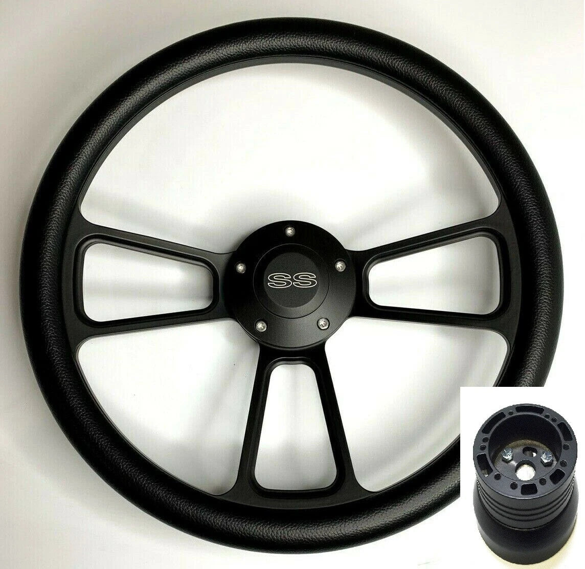 Steering Wheel Adapter for 1969-1994 Chevy SS Models with Horn Button