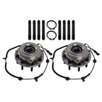 2pc Front Wheel Hub Bearing for Ford F-250 F-350 (2005–2010) WE515081 8 Bolt ABS
