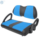 Set of 4 Blue Front Rear Seat Covers for Club Car Precedent (2004–Present)
