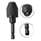 Quick Change Drill Chuck 0.3-6.5mm 1/4" Adapter for