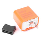 Orange LED Flasher Relay for Motorcycle Light Hyper Flash