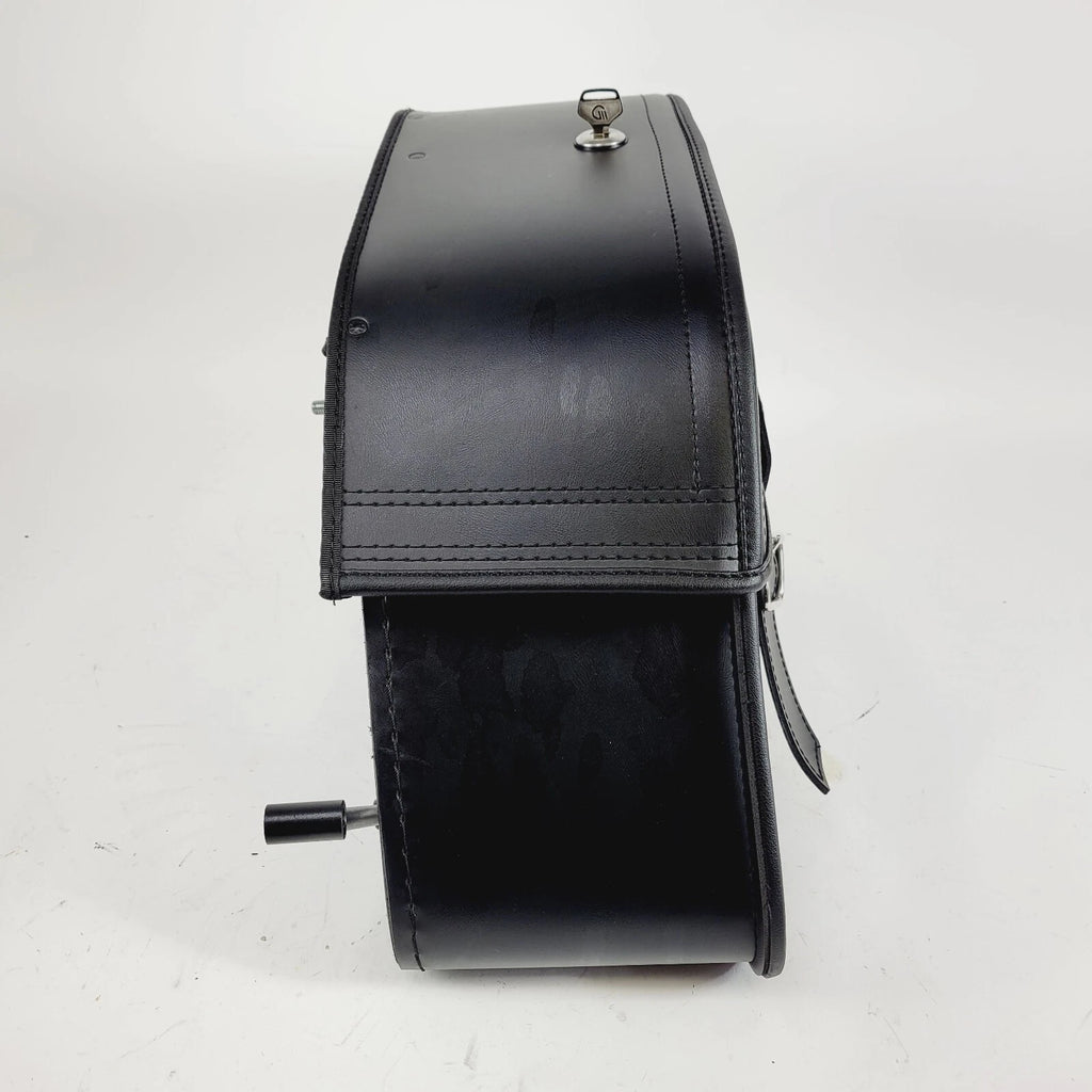 Extra Large Leather Right Side Saddlebag for Harley Davidson Street (2014–2023)