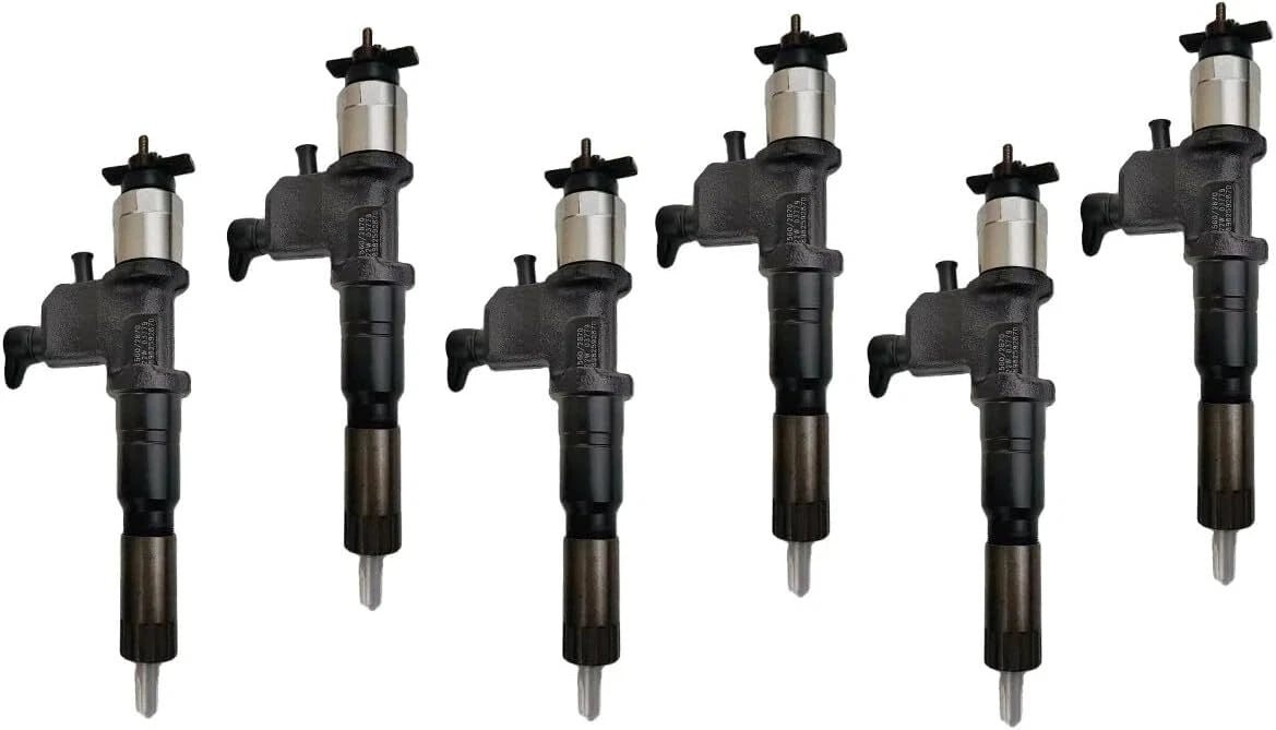 6X Fuel Injector 8-98259287-0 095000-1560 for Isuzu 6WG1-TC 6WF1 (1998–2004)