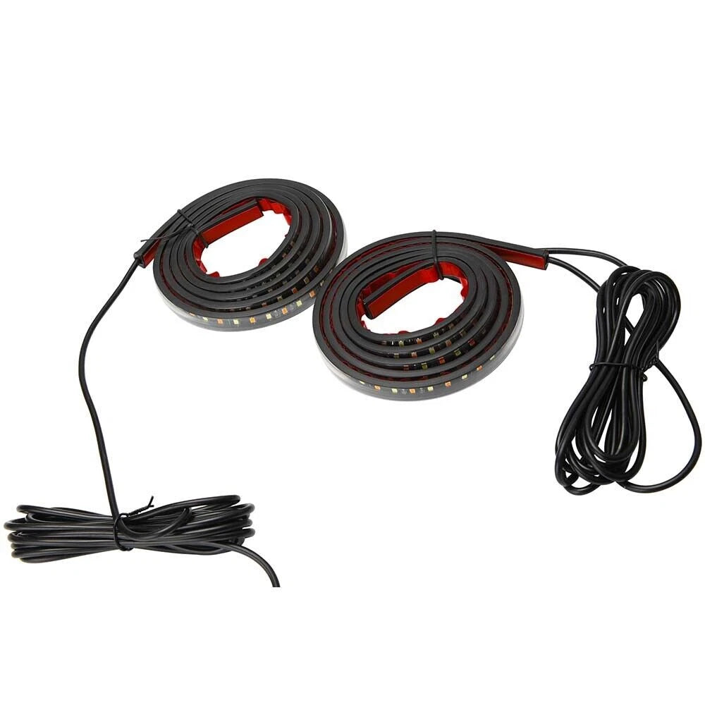 2X 60" LED Side Step Light Running Board Strips for Dodge Ram 1500 2500 3500