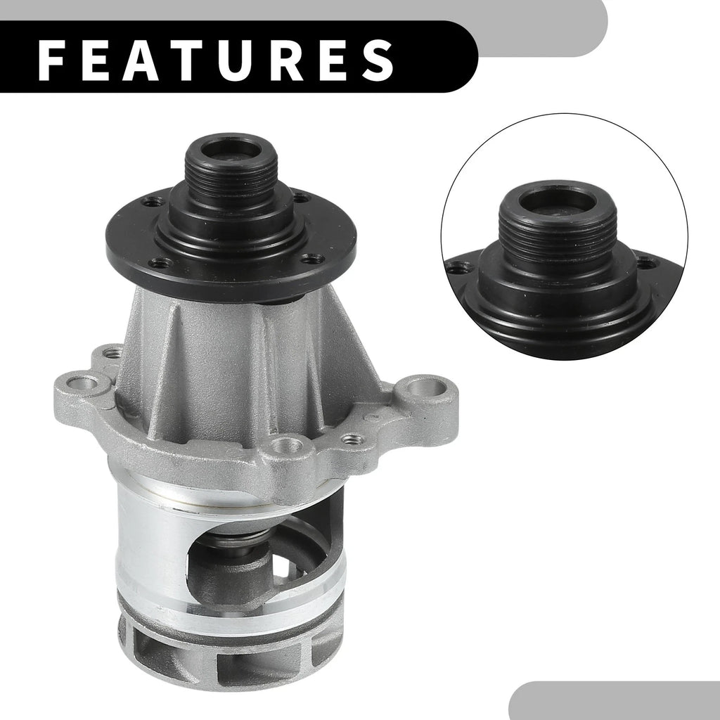 Water Pump for BMW 318I 318IS (1991–1999) No. 11511721872 with Rubber Ring Kit