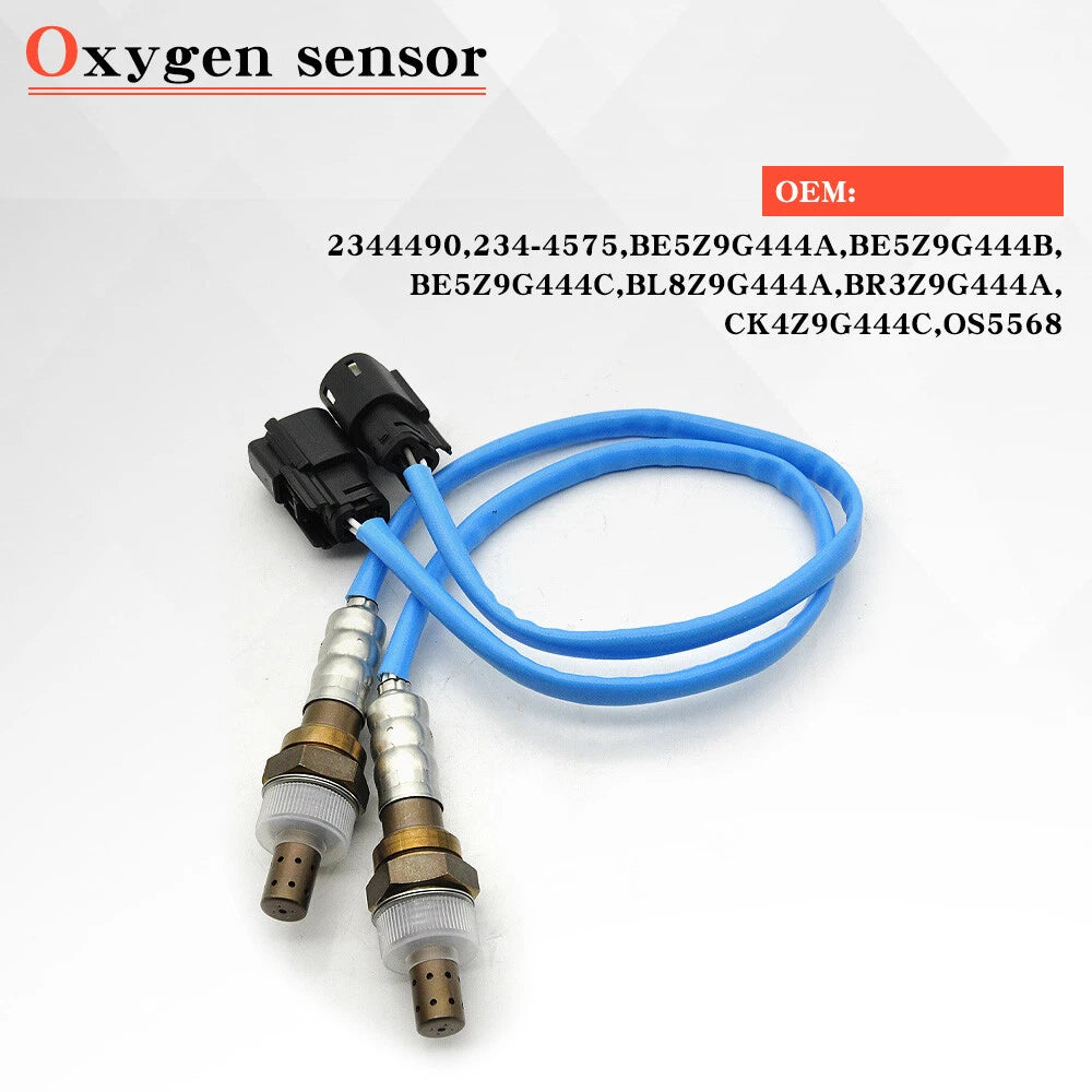 2 Downstream O2 Oxygen Sensors 234-4490 for Ford Mustang (2011–2014)