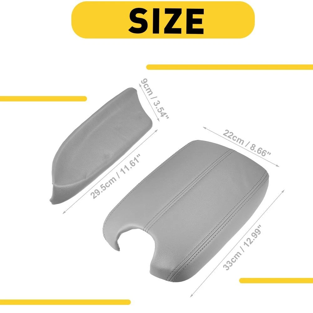 Leather Door Armrest Cover & Base Lid for Honda Accord (2008-2012)