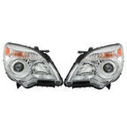 Set of 2 Clear Headlights for Chevy Equinox (2011–2015)