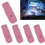 5PCS TIG Alumina Nozzles Shield Cups for WP 17 18 26 (10N47, 7mm, 11mm)