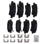 8pcs Ceramic Brake Pads Set for Hyundai Elantra Coupe (2013–2014) D1543