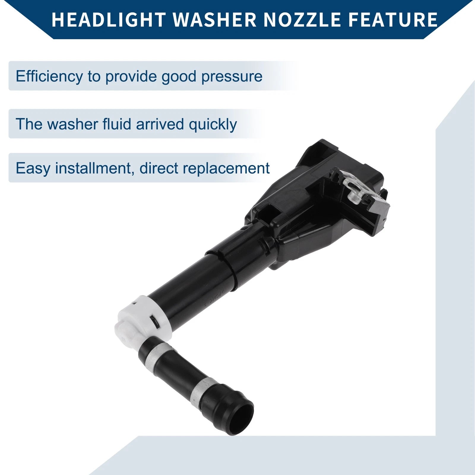 Front Driver Side Headlight Washer Nozzle for Lexus LX570 (2008–2011) No. 8520860030