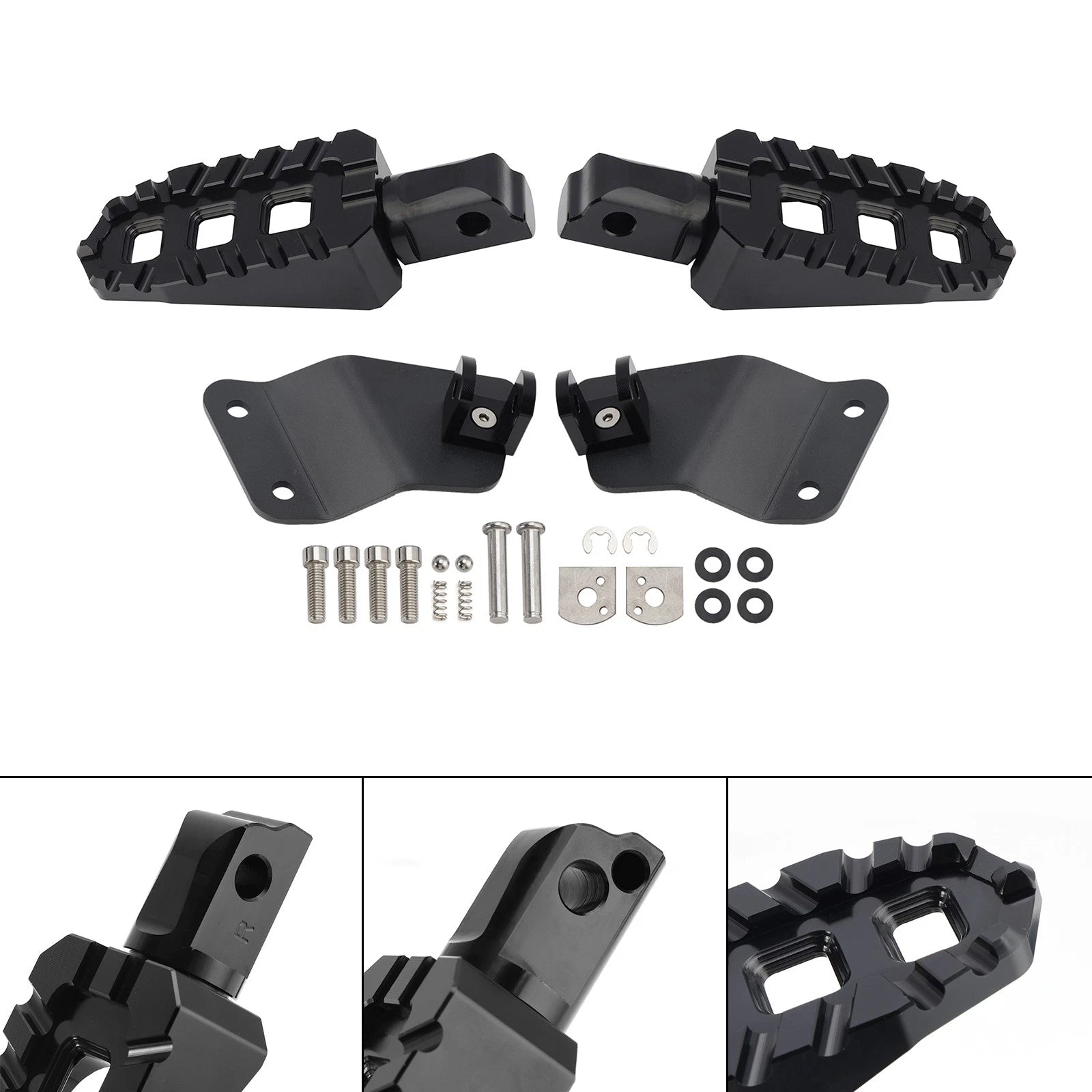 Rear Footrests Foot Pegs for Honda CT125 Hunter Cub (2020–2024)