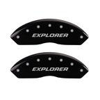 Set of 4 Black Caliper Covers for 2006-2010 Ford Explorer by MGP