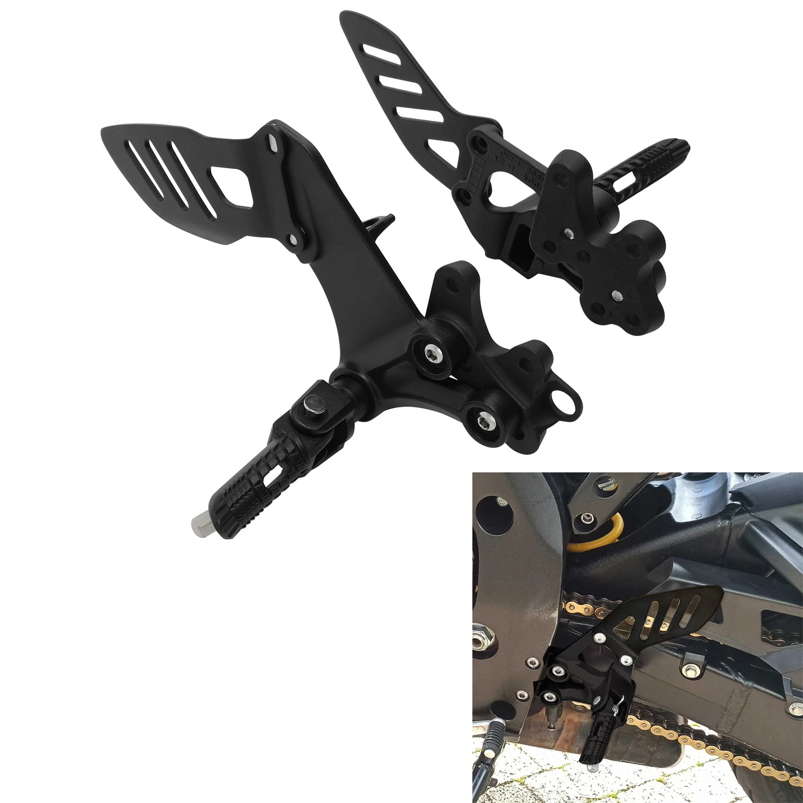 Footpeg Bracket Set for Suzuki GSXR600 GSXR750 (2006–2010)