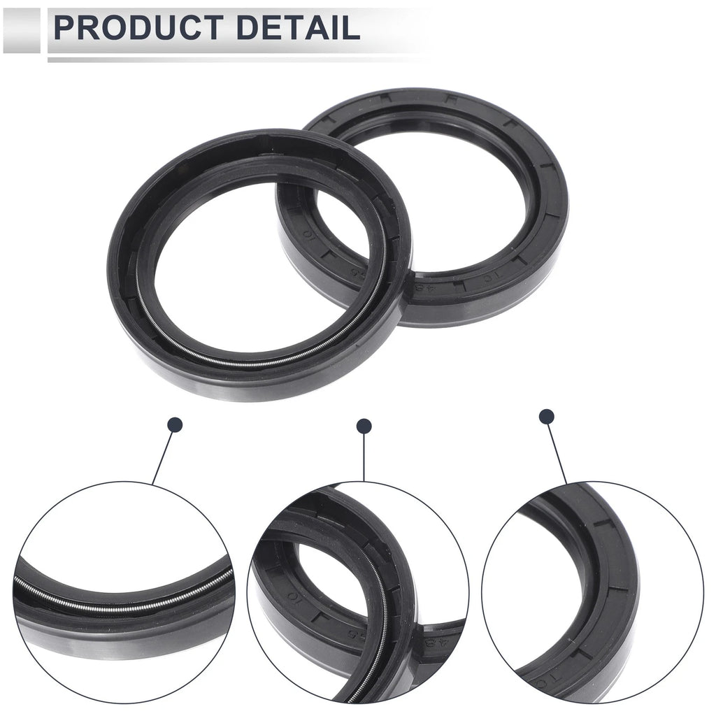 Set of 5 Oil Seal Rotary Shaft Seal NBR Rubber 48x65x10mm