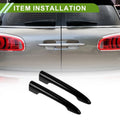 Rear Trunk Tailgate Handle Cover for BMW Mini Cooper F54 Clubman Black (2014-)
