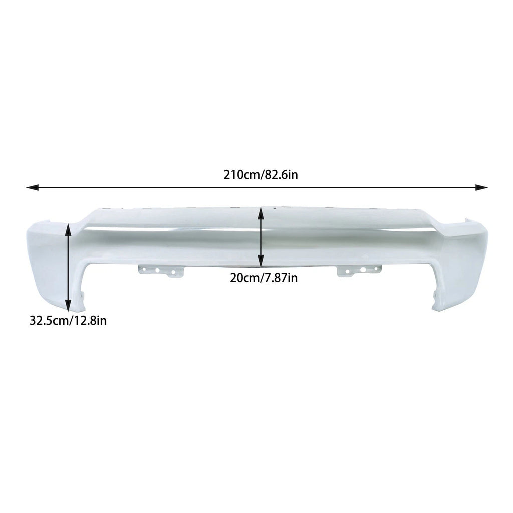 Chrome Split Front Bumper for Chevy Silverado 2500HD 3500HD (2020-2023)