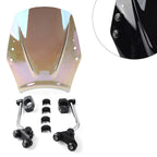 Windshield Deflector for Universal Motorcycle (Iridium)
