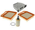 Mann Oil Air Cabin Filter Kit for Mercedes CLS400 E400 SL400 SL450 (2015–2019)