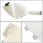 Windshield Washer Reservoir Tank Bottle w/Level Sensor for Mazda 6 (2005–2008)