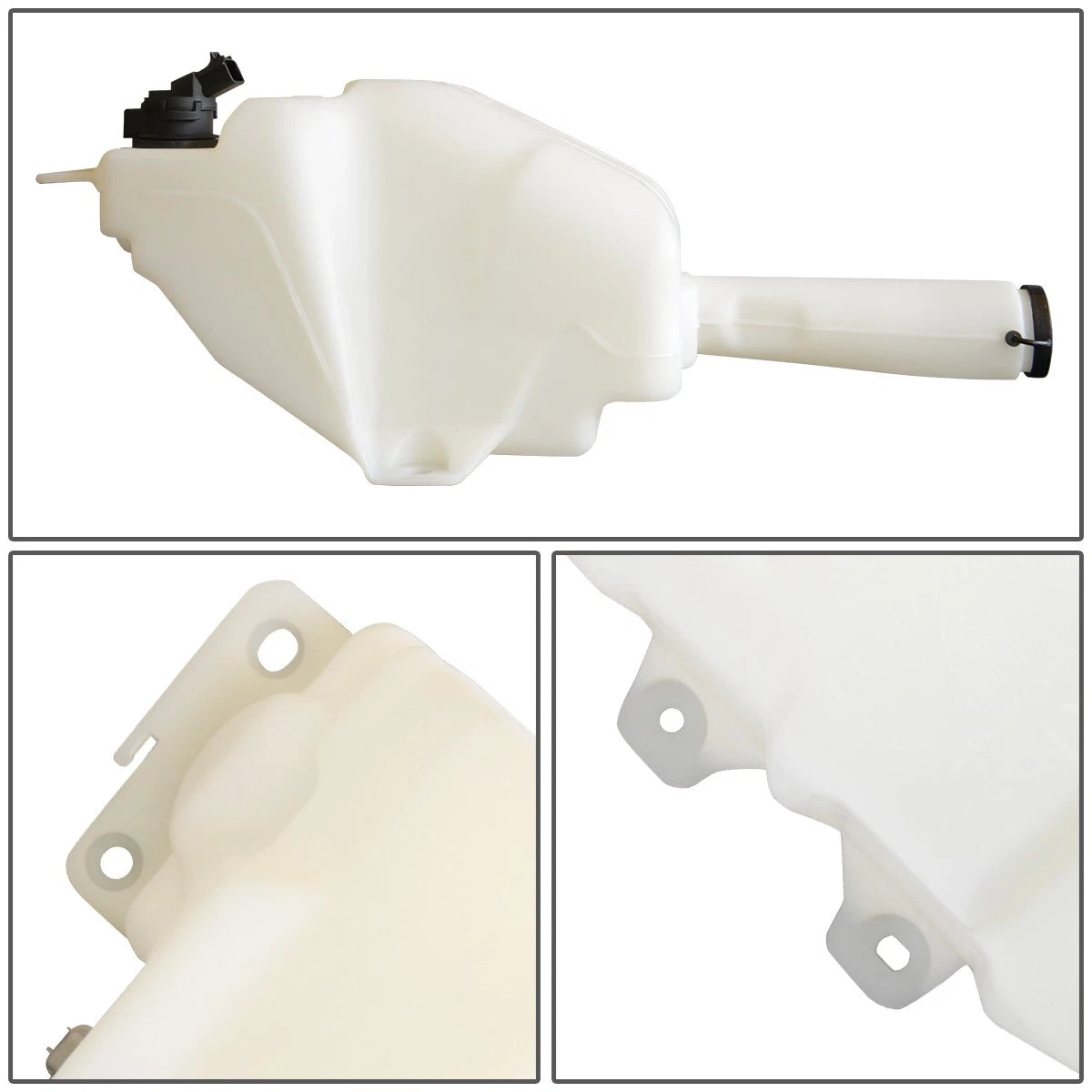 Windshield Washer Reservoir Tank Bottle w/Level Sensor for Mazda 6 (2005–2008)