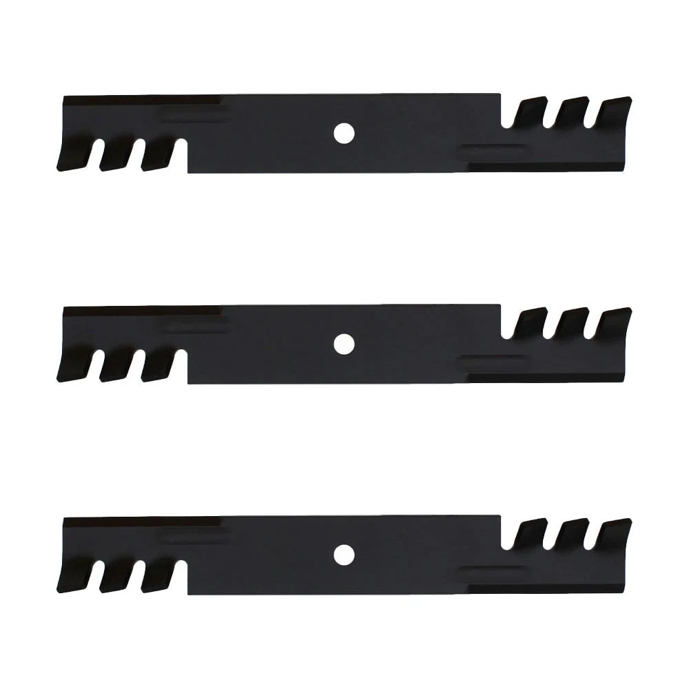 3 Pack Mulching Blades for Excel Hustler Super Z 52" Mower (Fits 11556)