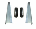 Set of 2 Rocker Panels & Cab Corners for Chevy Silverado GMC Sierra (1999–2007)