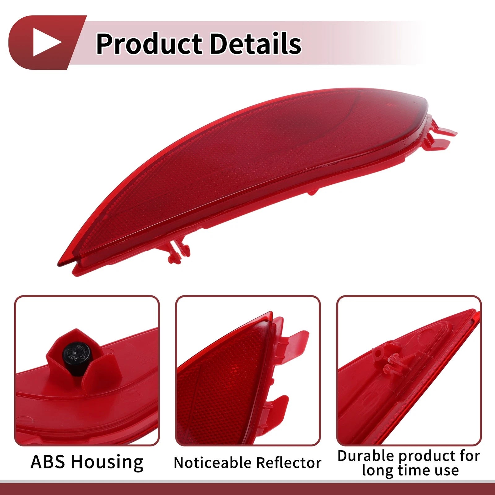 1 Pc Rear Right Bumper Reflector for Hyundai Tucson (2010–2015) No. 924062S100