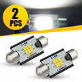 2X AUXITO 578 41mm LED Dome Map Interior Lights for Car Truck