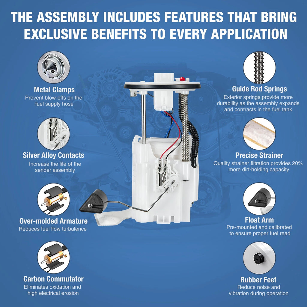 Fuel Pump Assembly with Sending Unit for Toyota Camry (2007-2011)