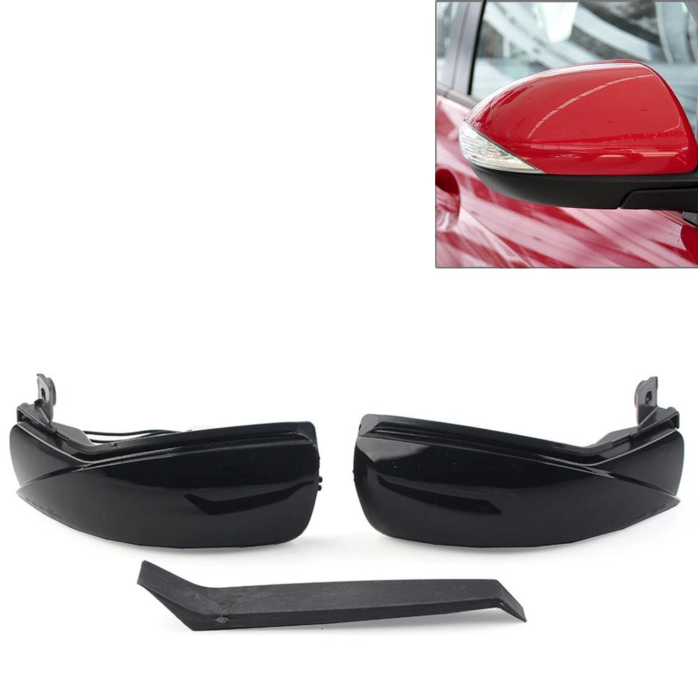 Side Mirror Turn Signal Light for Mazda 3 BL (2008–2014) Smoked Black Pair