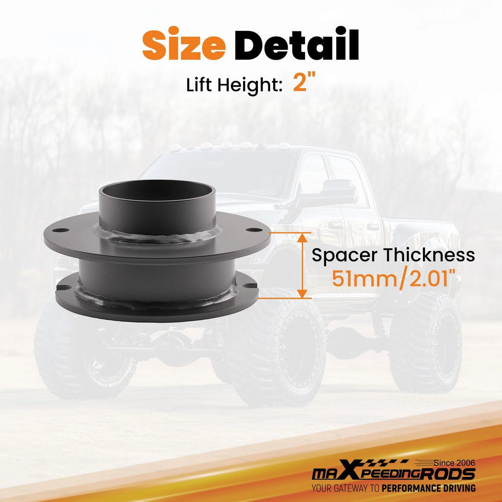2" Leveling Kit with Shock Extenders for Dodge Ram 2500/3500 4WD (2013–2024)