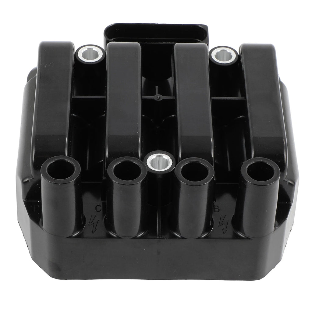 Ignition Coil & 4 Spark Plugs & 4 Wires for Volkswagen Jetta Beetle Golf (2000–2005)