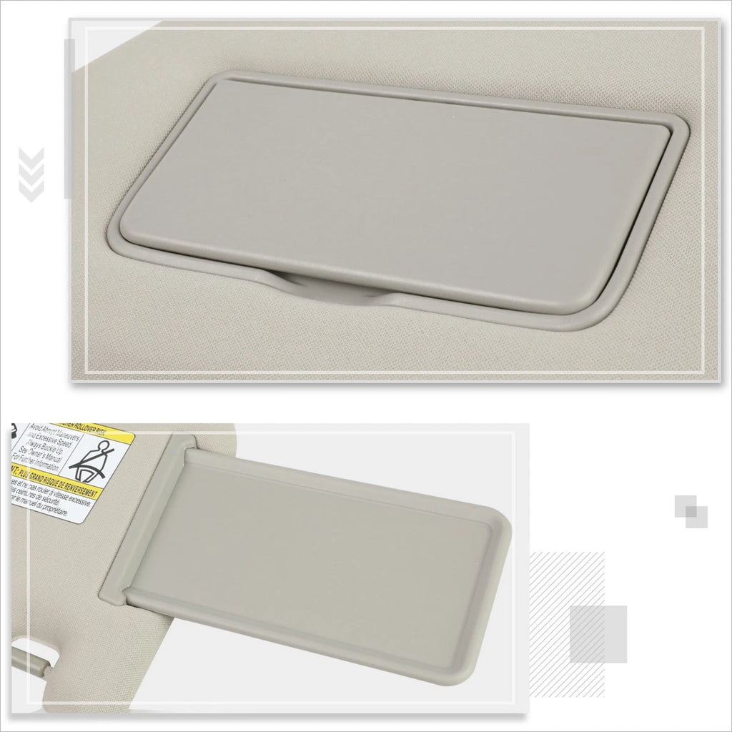 Driver Sun Visor w/Vanity Light for Nissan Pathfinder/Infiniti QX60 (2013–2014)
