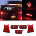 5X Red LED Roof Marker Lights for Hummer H2 SUT