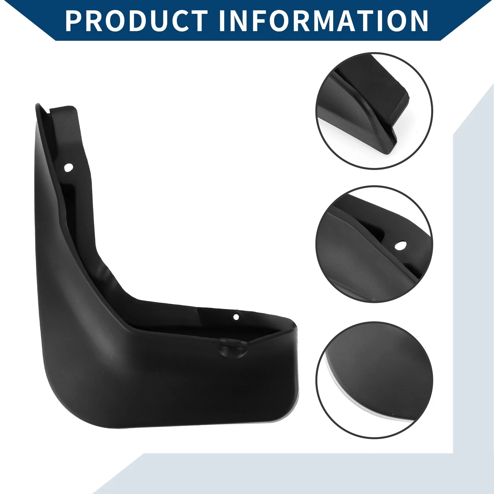 Set of 4 Mud Flaps Splash Guards for Mercedes-Benz A Class (2013–2019)