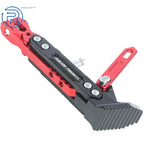 CNC Aluminum Alloy Adjustable Kickstand for Motorcycle (Universal Fit)