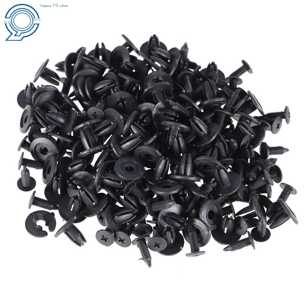Set of 20 Plastic Rivets for Auto Car Door Fender