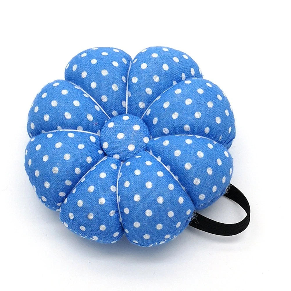 Foam and Cloth Pin Cushion with Wrist Strap for Sewing Tool