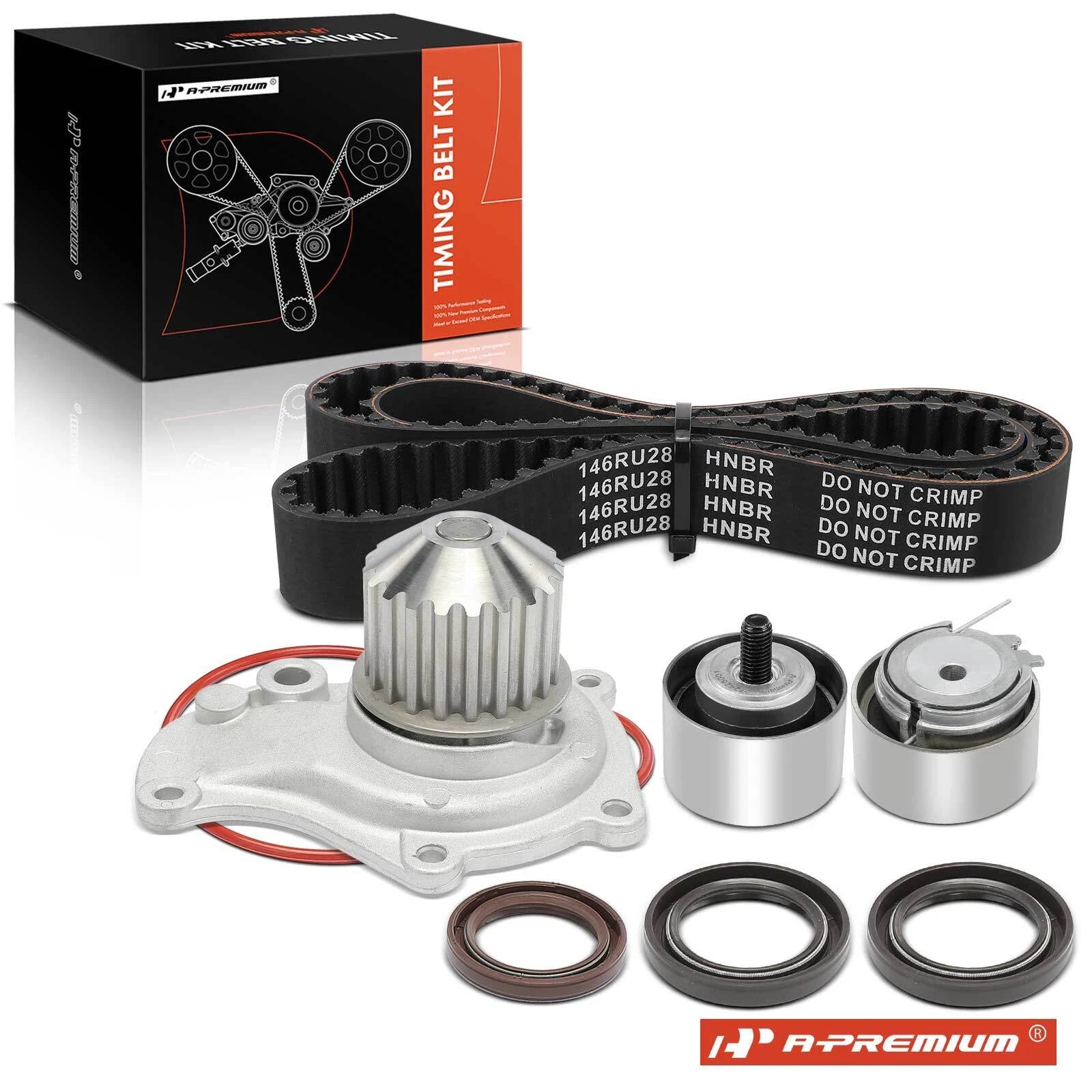 7X Timing Belt & Water Pump Kit for Jeep Wrangler (2003–2006)