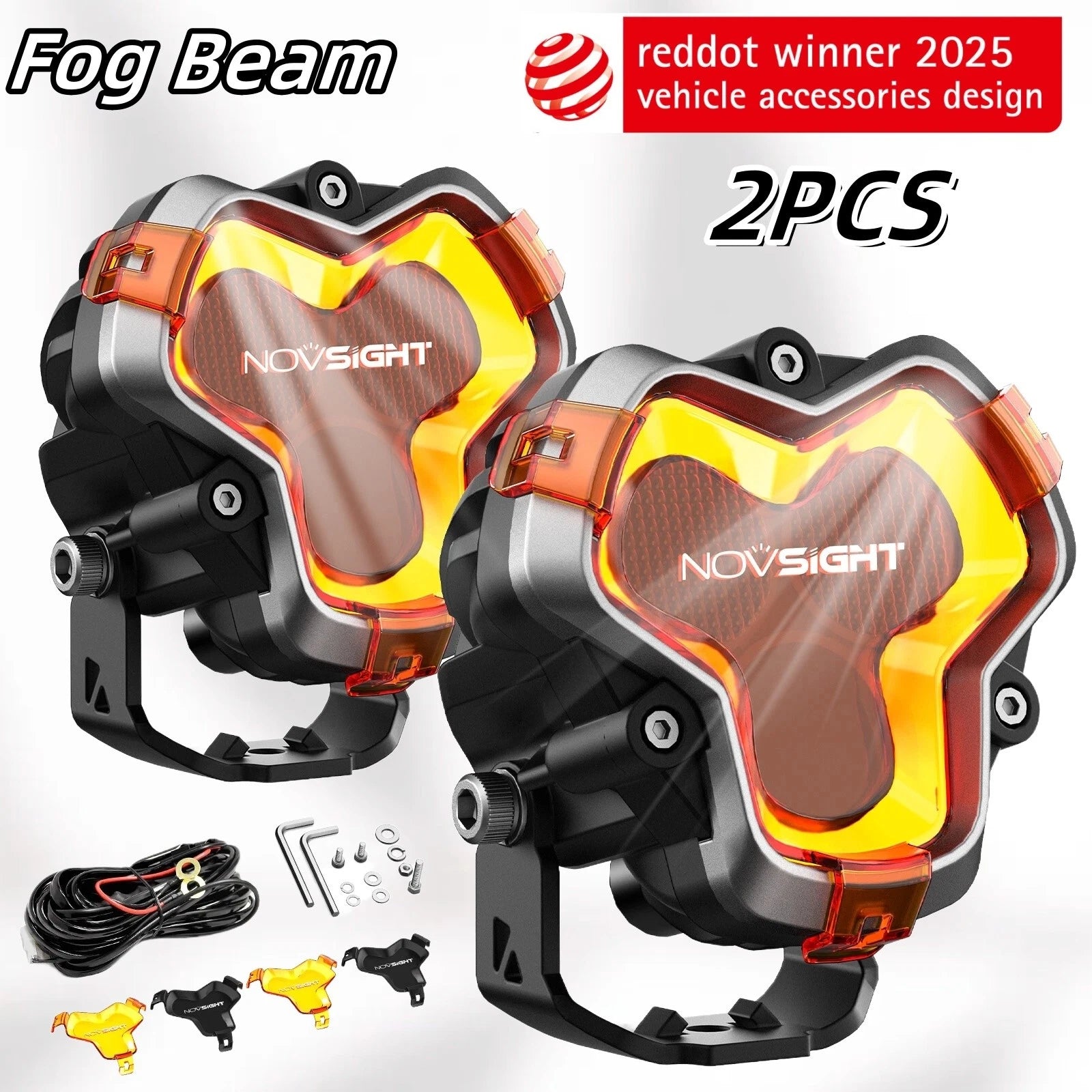3" LED Work Pod Lights for Jeep SUV Truck Pickup (Off Road)